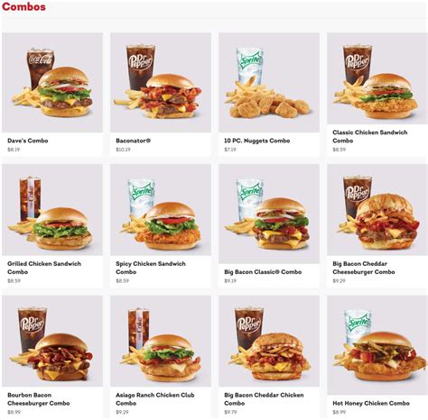 From Kids’ Meals to meal deals, our <strong>menu</strong> is stacked with value. . Wendys menu near me